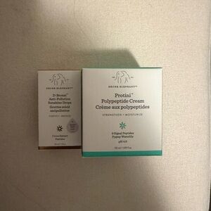 Drunk Elephant D-Bronzi Bronzing Drops and protini polypeptide cream moisturizer